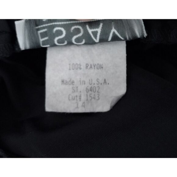 Vintage 90s Black Velvet Burgundy Floral Paneled Gypsy Bohemian Long Maxi Skirt - Picture 12 of 12